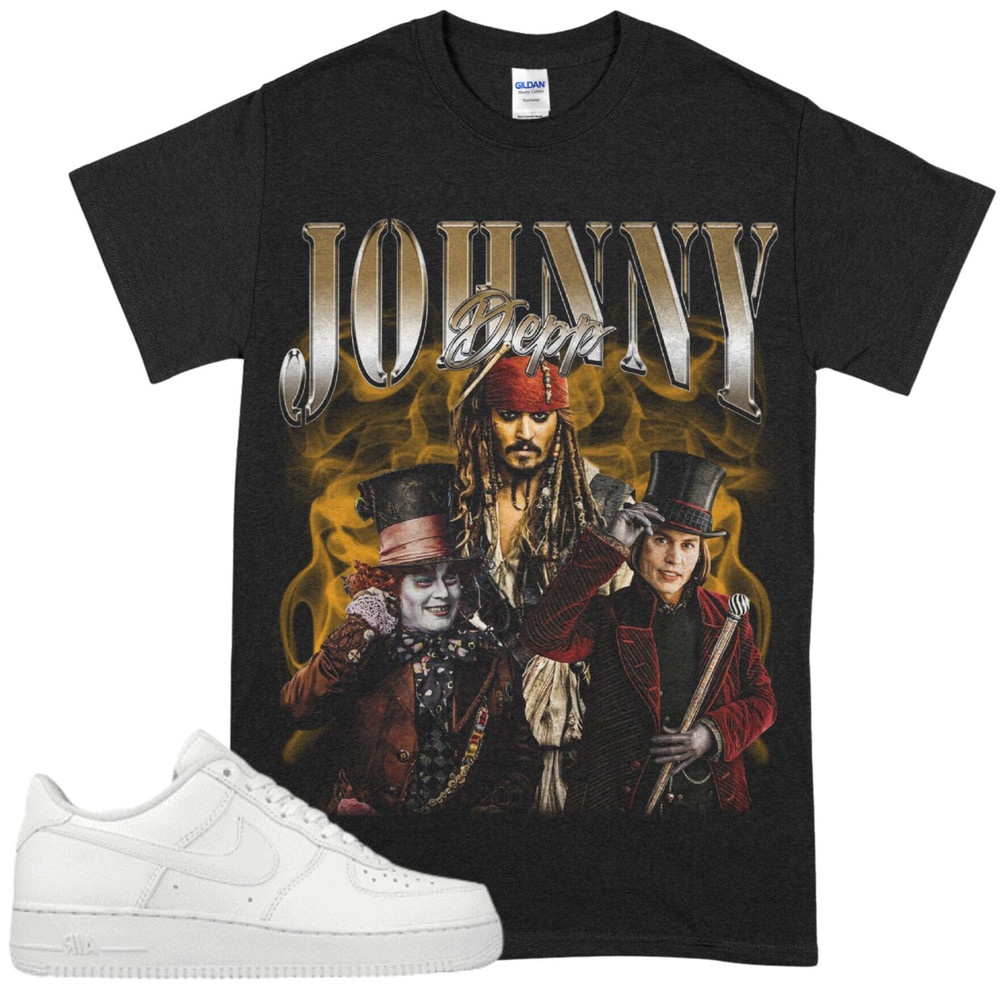 Johnny DEPP Vintage Shirt, Johnny Depp Homage Tshirt, Johnny Depp Tees, Johnny Depp, Johnny Depp Merch Gift 1.jpg