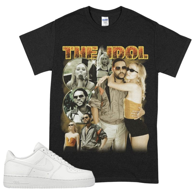WEEKND Vintage Shirt, Lily Rose Depp Homage Tshirt, Weeknd Tees, The Idol, Weeknd Merch Gift.jpg
