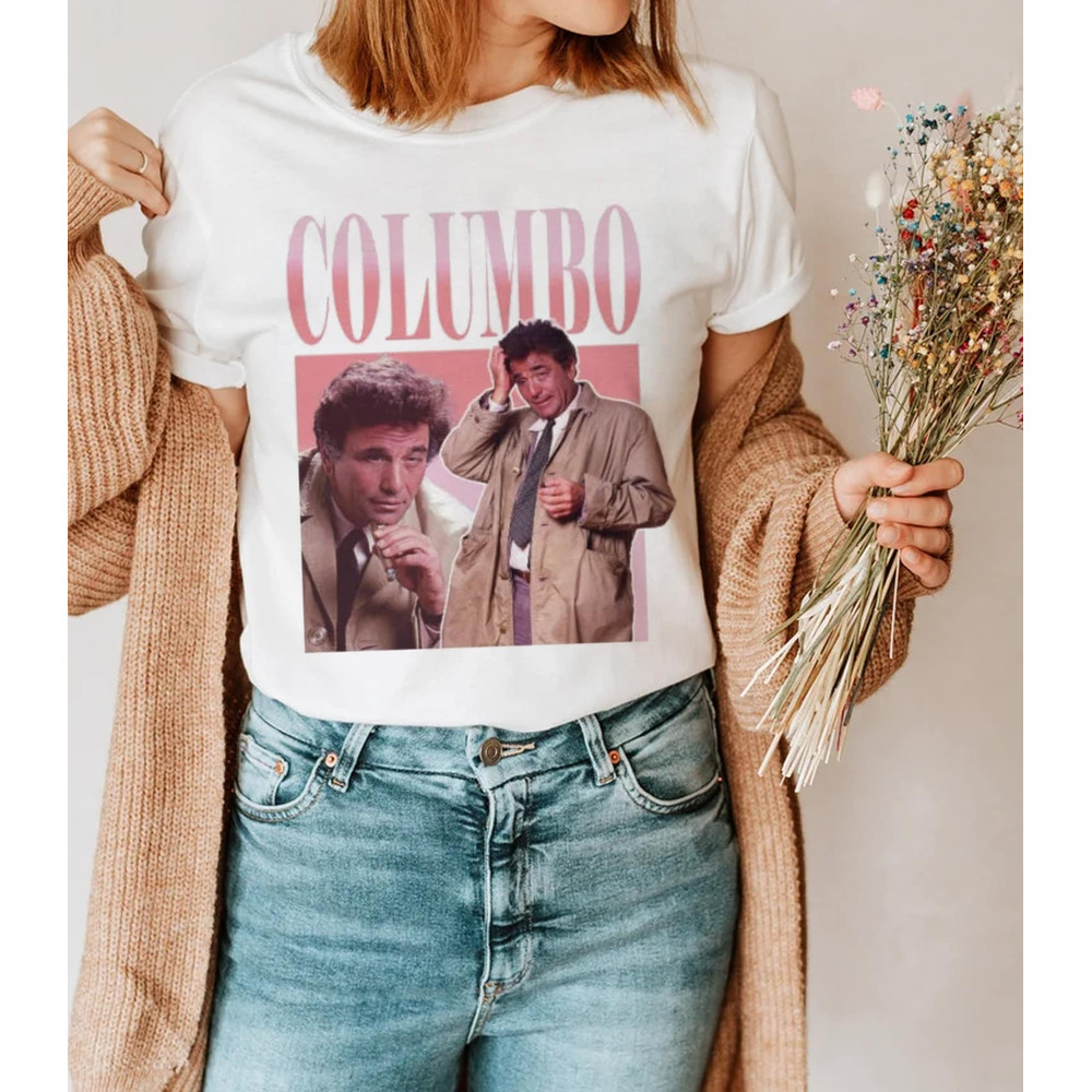 Columbo Shirt, Shirt Retro 70s 80s 90s , Retro TV Series Shirt, Vintage Shirt Unisex, Columbo Shirt Gift T Shirt.jpg