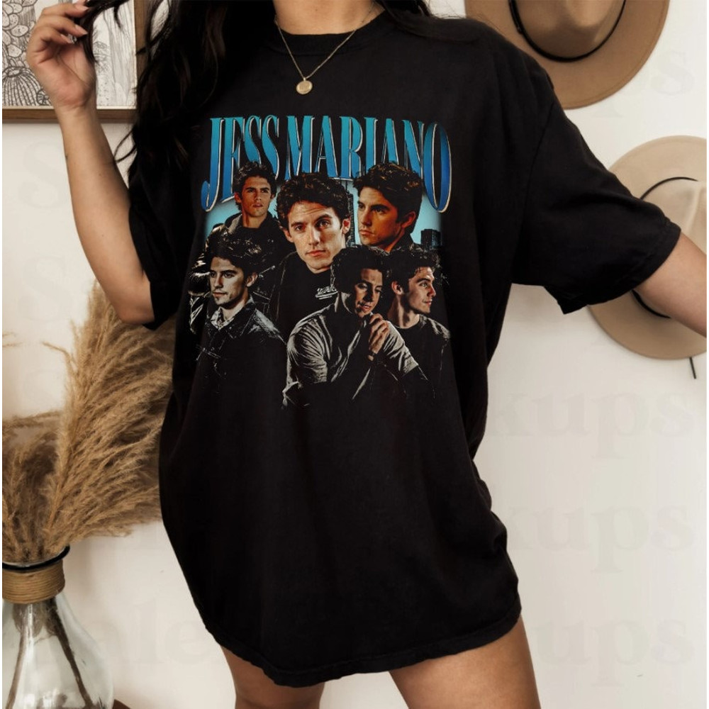 Jess Mariano Vintage T-Shirt, Graphic Unisex T-shirt, Retro 90's Jess Mariano Fans Homage T-shirt.jpg