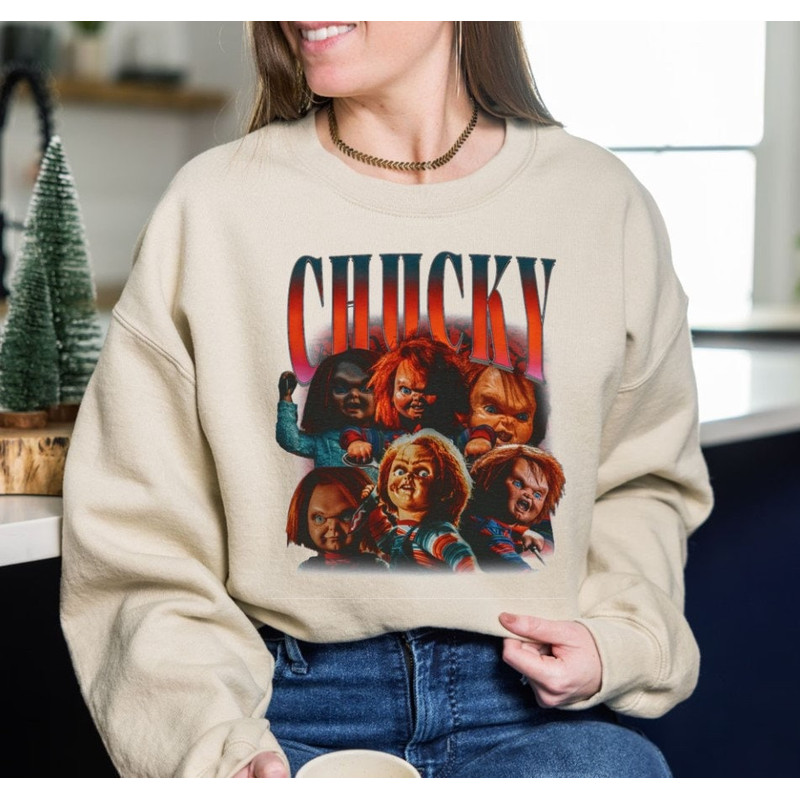 Limited Chucky Vintage T-Shirt, Chucky Graphic T-shirt, Retro 90's Fans Homage T-shirt, Gift For Women and Men.jpg
