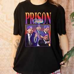 retro prison mike shirt-the office shirt,michael scott shirt,steve carell shirt,