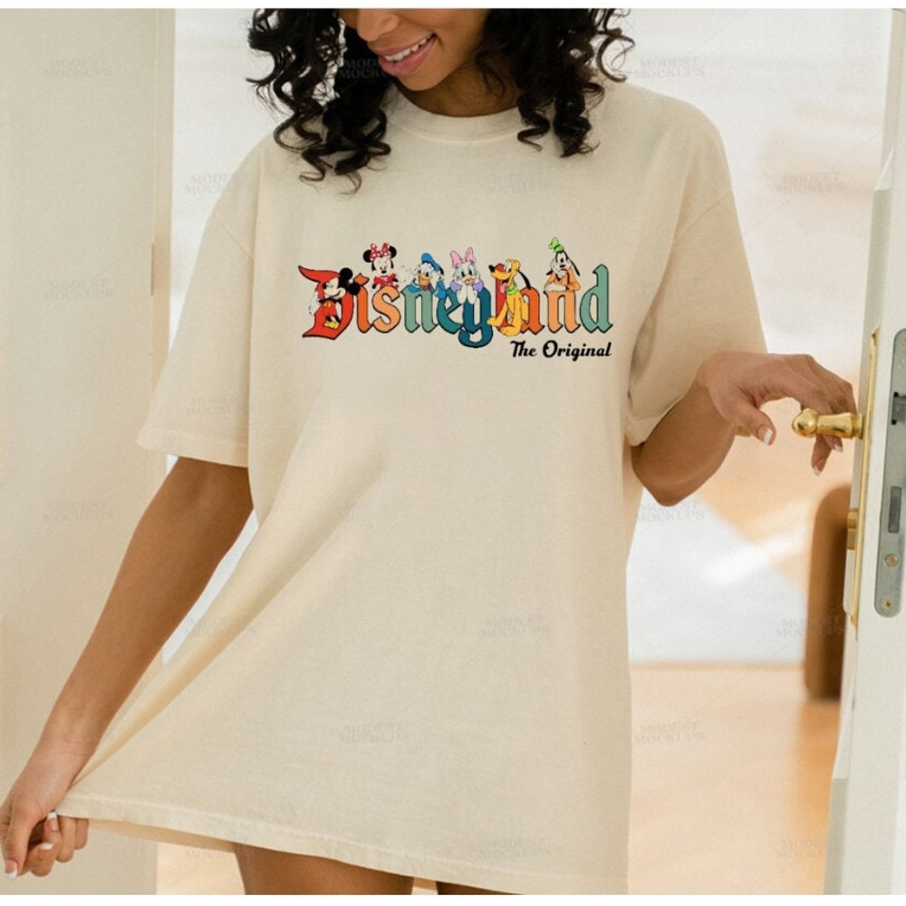 Vintage Disneyland 1955 Sweatshirt, Mickey Mouse Shirt, Minnie Mouse Shirt, Disney Kid Sweatshirt, Disney Trip Shirt, Disney Family Shirts.jpg