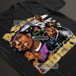 asap rocky shirt 90s vintage x bootleg style rap tee retro tshirt