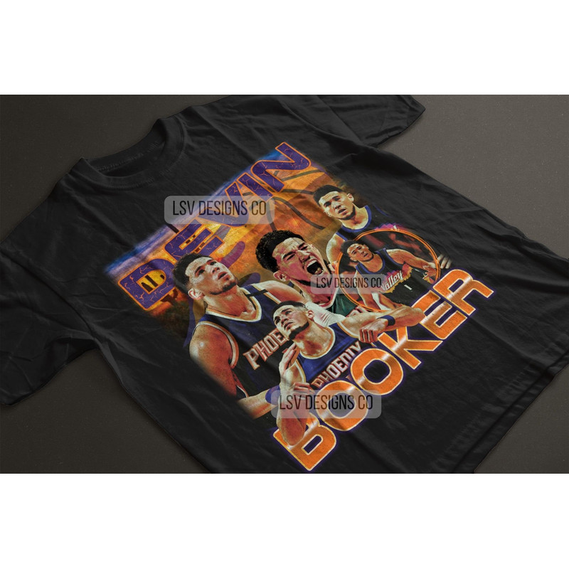 Devin Booker Shirt 90s Vintage x Bootleg Style Rap Tee Retro TShirt, Oversized Graphic Tee TShirt, Christmas Gifts for Men, Women, Unisex.jpg