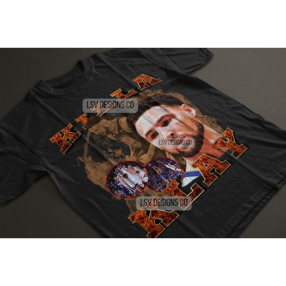 Klay Thompson Shirt 90s Vintage x Bootleg Style Rap Tee Retro TShirt, Oversized Graphic Tee TShirt, Christmas Gifts for Men, Women, Unisex.jpg