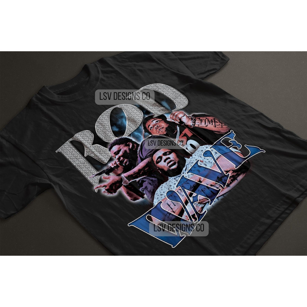 Rod Wave Shirt 90s Vintage x Bootleg Style Rap Tee Retro TShirt, Oversized Graphic Tee TShirt, Christmas Gifts for Men, Women, Unisex.jpg