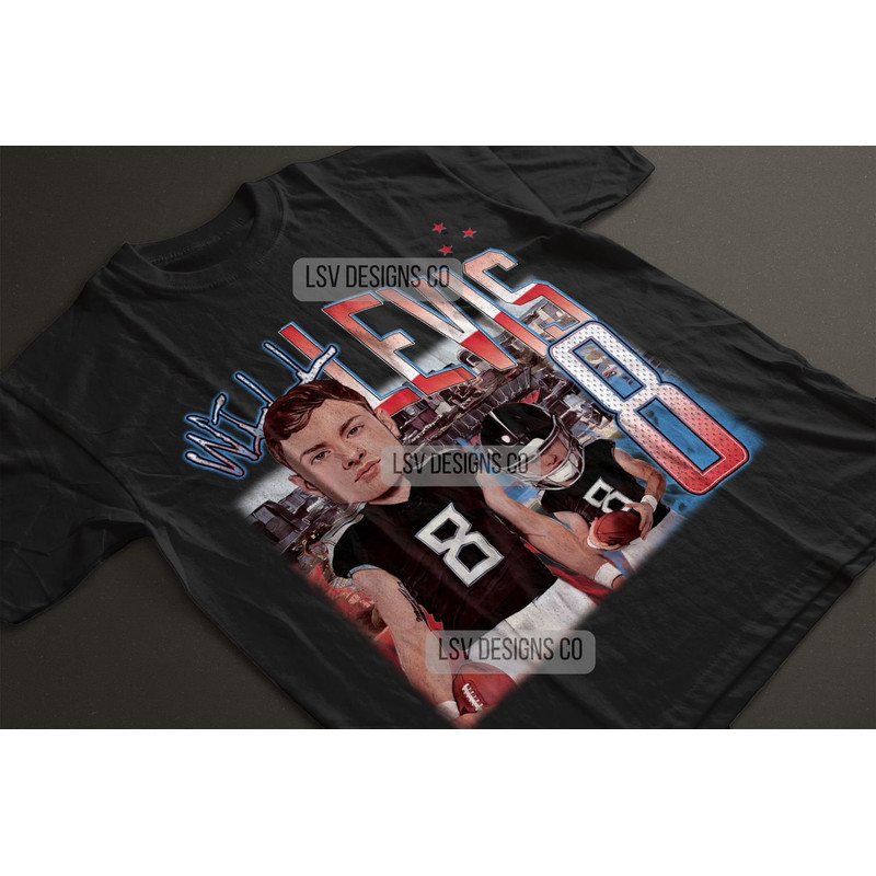 Will Levis Shirt 90s Vintage x Bootleg Style Rap Tee Retro TShirt, Oversized Graphic Tee TShirt, Christmas Gifts for Men, Women, Unisex.jpg