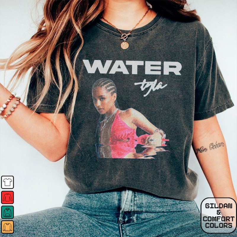 Rare Tyla Water Album New 2024 Music Shirt, Tyla Water Unisex Tee, Water Album Singer Merch, Tyla Rap T Shirt, Real Rap Tee 13124VLRM-25.jpg