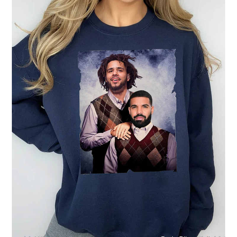 Drake J Cole Shirt,Vintage 90s Shirt,It's All Blur Tour Y2K Shirt,Drake Concert gift fans,hip hop tshirt,Certified Lover Boy Shirt.jpg