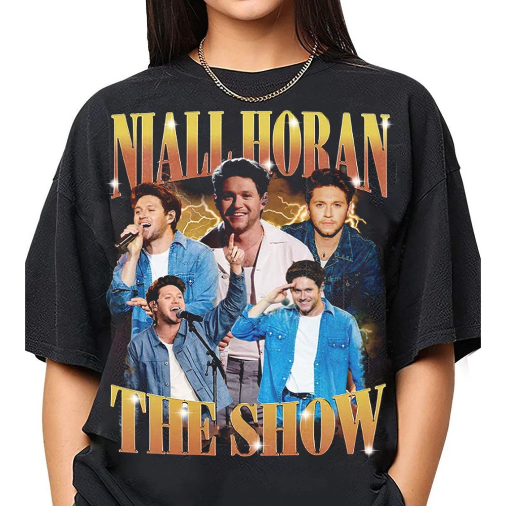 Vintage The Show Niall Horan Shirt ,Niall Horan concert 2024 Shirt,Retro The Show tour 2024 Shirt,Gift for Fans, Comfort color Shirt.jpg