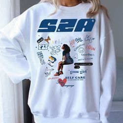 vintage sza sos shirt, unisex graphic tee, singer graphic tee, good days t-shirt, retro american rapper shirt, rap hip h