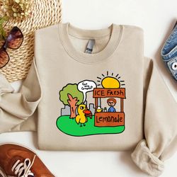 got any grapes duck ice fresh lemonade funny gift shirt, the duck t-shirt, got any grapes shirt, millennial shirts, comf