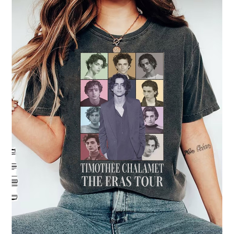 Retro Timothee Chalamet The Eras Tour Shirt,Charlie and the Chocolate Factory Shirt,Chalamet Homage Shirt, Gift For Women and Man T-Shirt.jpg