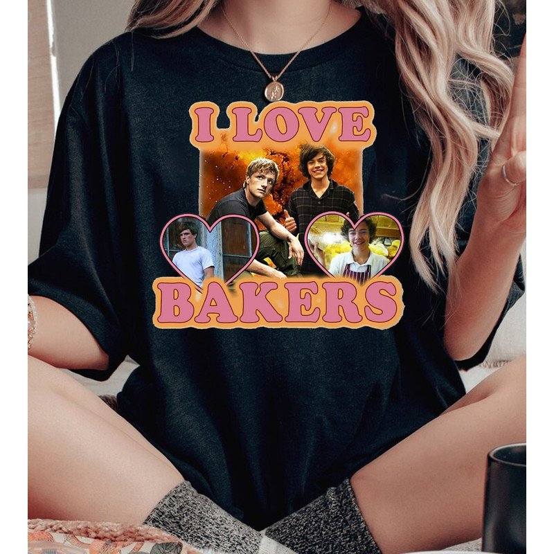 Vintage I love Baker Peeta Mellark Shirt,Josh Hutcherson Shirt,Josh Fans Gifts,Vintage Retro Shirt,comfort colors shirt.jpg