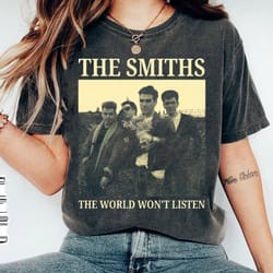 vintage the smiths aesthetic t-shirt, 80s retro musical vintage t-shirt, gift for fans, comfort colors shirt.jpg