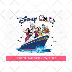 mouse and friends svg, cruise trip svg, family vacation svg