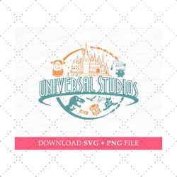universal studios svg, magical kingdom svg, family trip svg