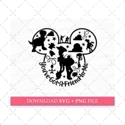 you ve got a friend in me svg, family trip svg, toy friends svg