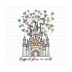 happiest places on earth svg, magical castle svg, family vacation svg, family trip svg, magical kingdom svg, mouse ballo