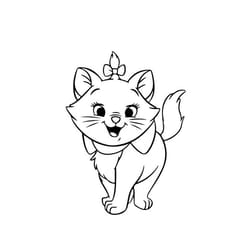 marie svg, aristocats svg, marie cat svg, layered svg, cricut files