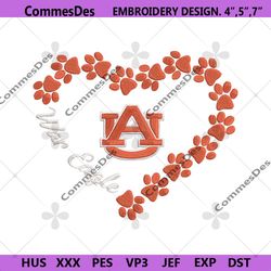 auburn tigers war eagles logo embroidery, auburn tigers machine embroidery