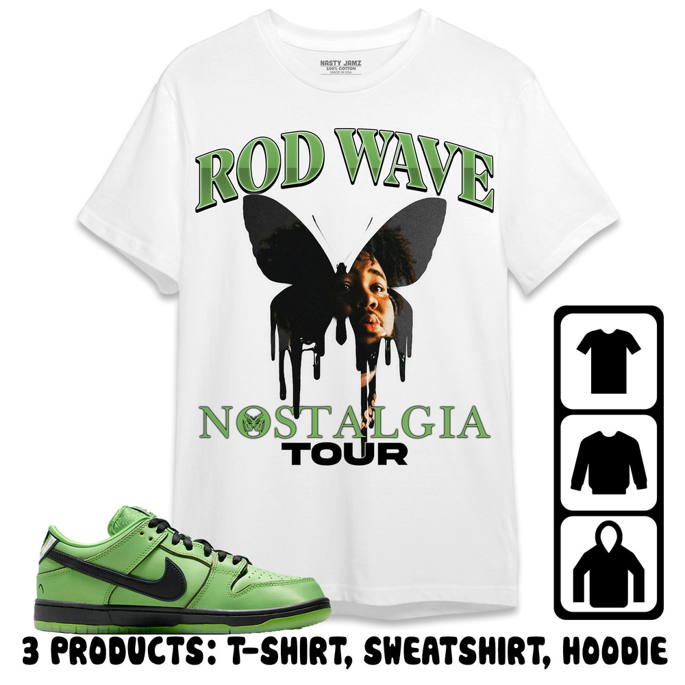 SB Dunk Buttercup Unisex T-Shirt, Sweatshirt, Hoodie, Wave Nostalgia Butterfly, Shirt To Match Sneaker.jpg