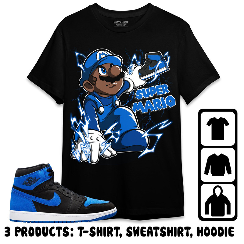 Jordan 1 Royal Reimagined Unisex T-Shirt, Sweatshirt, Hoodie, Sneakario, Shirt To Match Sneaker.jpg