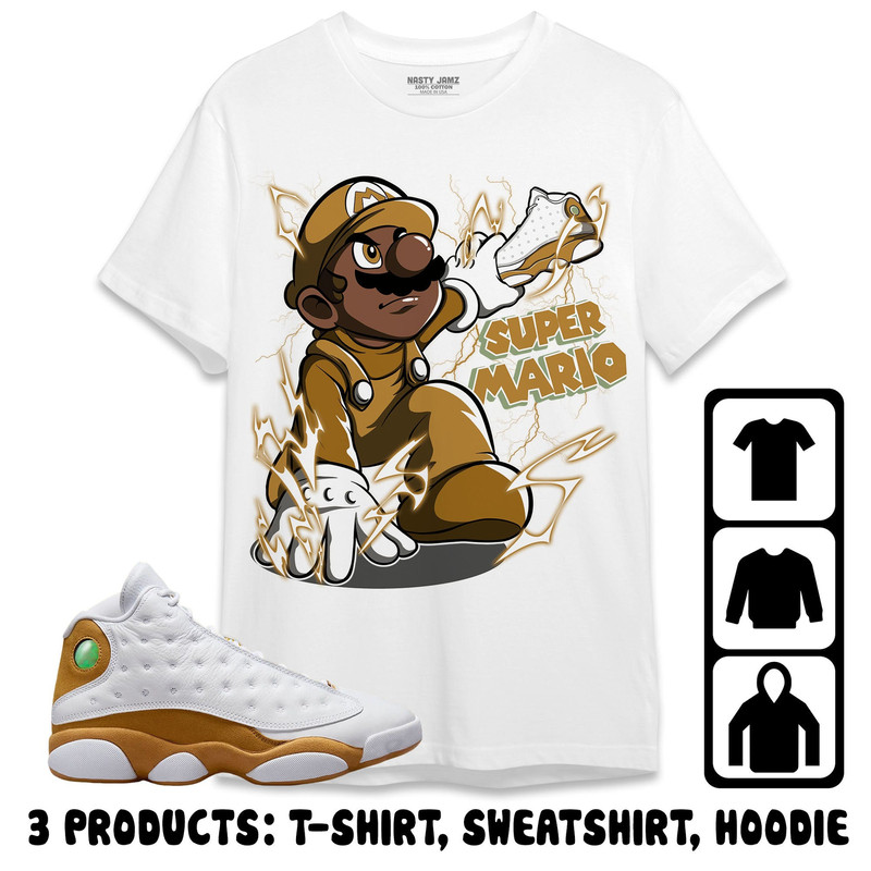 Jordan 13 Wheat Unisex T-Shirt, Sweatshirt, Hoodie, Sneakario, Shirt To Match Sneaker.jpg
