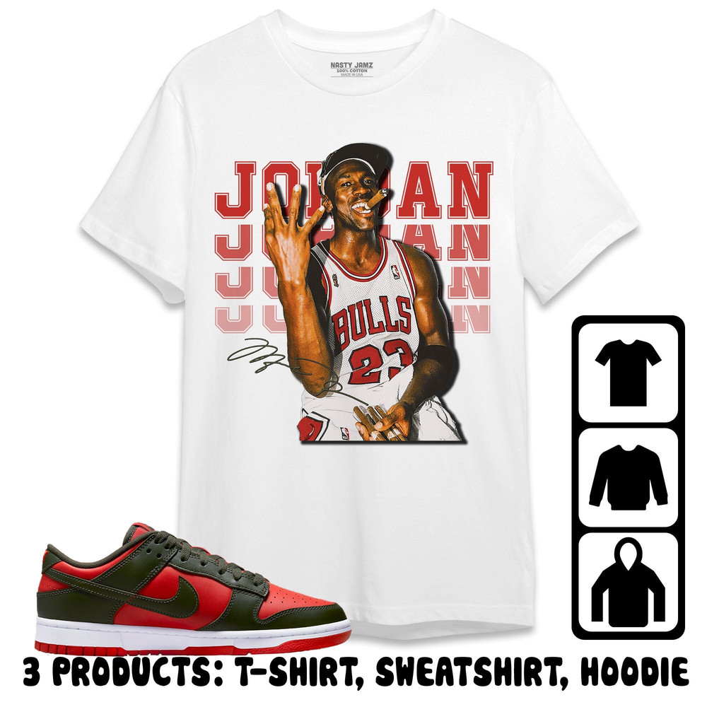 Dunk Low Mystic Red Unisex T-Shirt, Sweatshirt, Hoodie, 23 Legend, Shirt To Match Sneaker.jpg