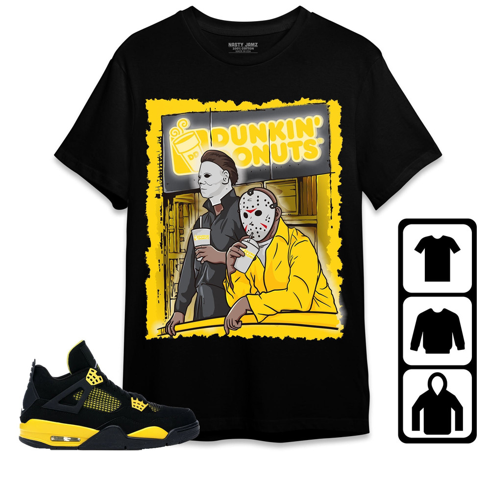 Jordan 4 Thunder Unisex Shirt, Kid, Toddles Jason Micheal Myers, Shirt To Match Sneaker.jpg