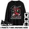 Jordan 14 Black White Unisex Sweatshirt, Hoodie, T-Shirt, MJ Sneaker Slam, Shirt To Match Sneaker.jpg