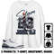 Jordan 3 White Navy Unisex Sweatshirt, Hoodie, T-Shirt, MJ Icon 23 Slam, Shirt To Match Sneaker.jpg