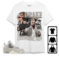 jordan 4 frozen moments unisex shirt, toddles drak champagnepapi, shirt to match sneaker