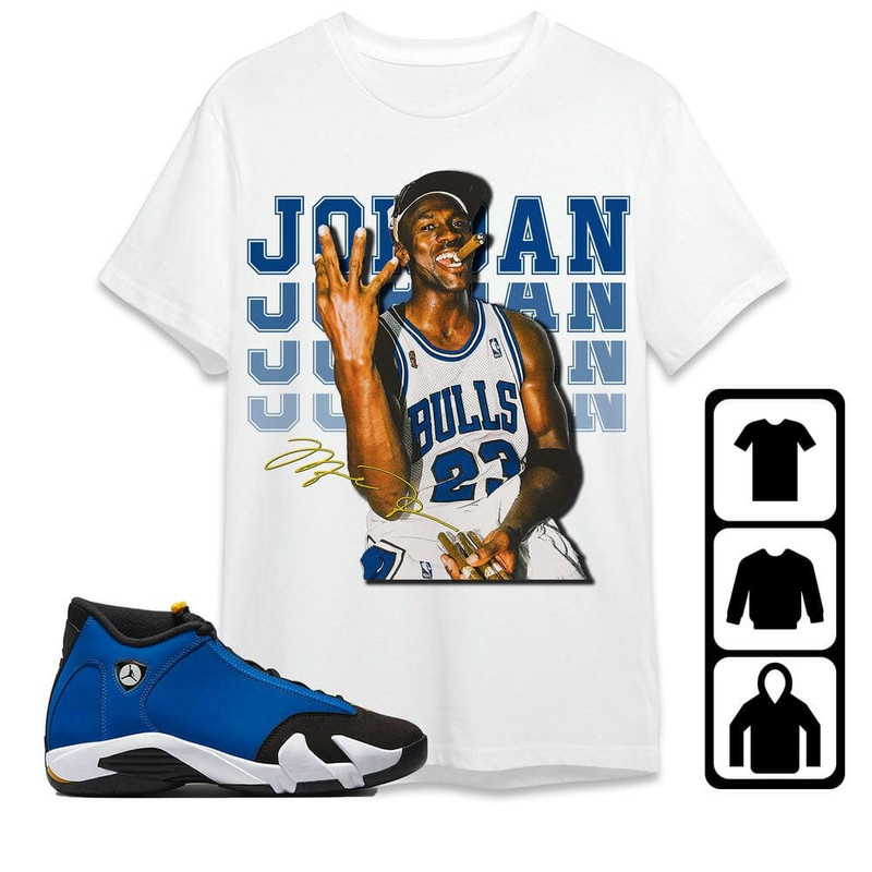Jordan 14 Laney Unisex Shirt, Kid, Toddles 23 Legend, Shirt To Match Sneaker, 14s Laney, 14s Jordan.jpg