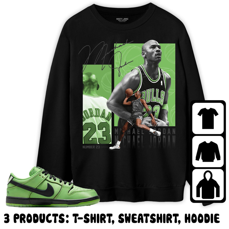 SB Dunk Buttercup Unisex Sweatshirt, Hoodie, T-Shirt, MJ The GOAT, Shirt To Match Sneaker.jpg