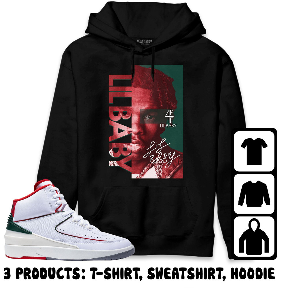 Jordan 2 Italy Unisex Sweatshirt, Hoodie, T-Shirt, Baby VT Half Face, Shirt To Match Sneaker.jpg