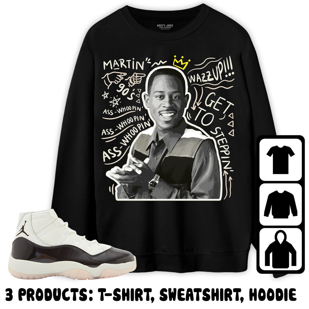 Jordan 11 Neapolitan Unisex Sweatshirt, Hoodie, T-Shirt, Gangster Martin, Shirt To Match Sneaker.jpg