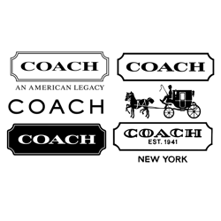 coach logo bundle trending svg, fashion brand logo svg, logo svg