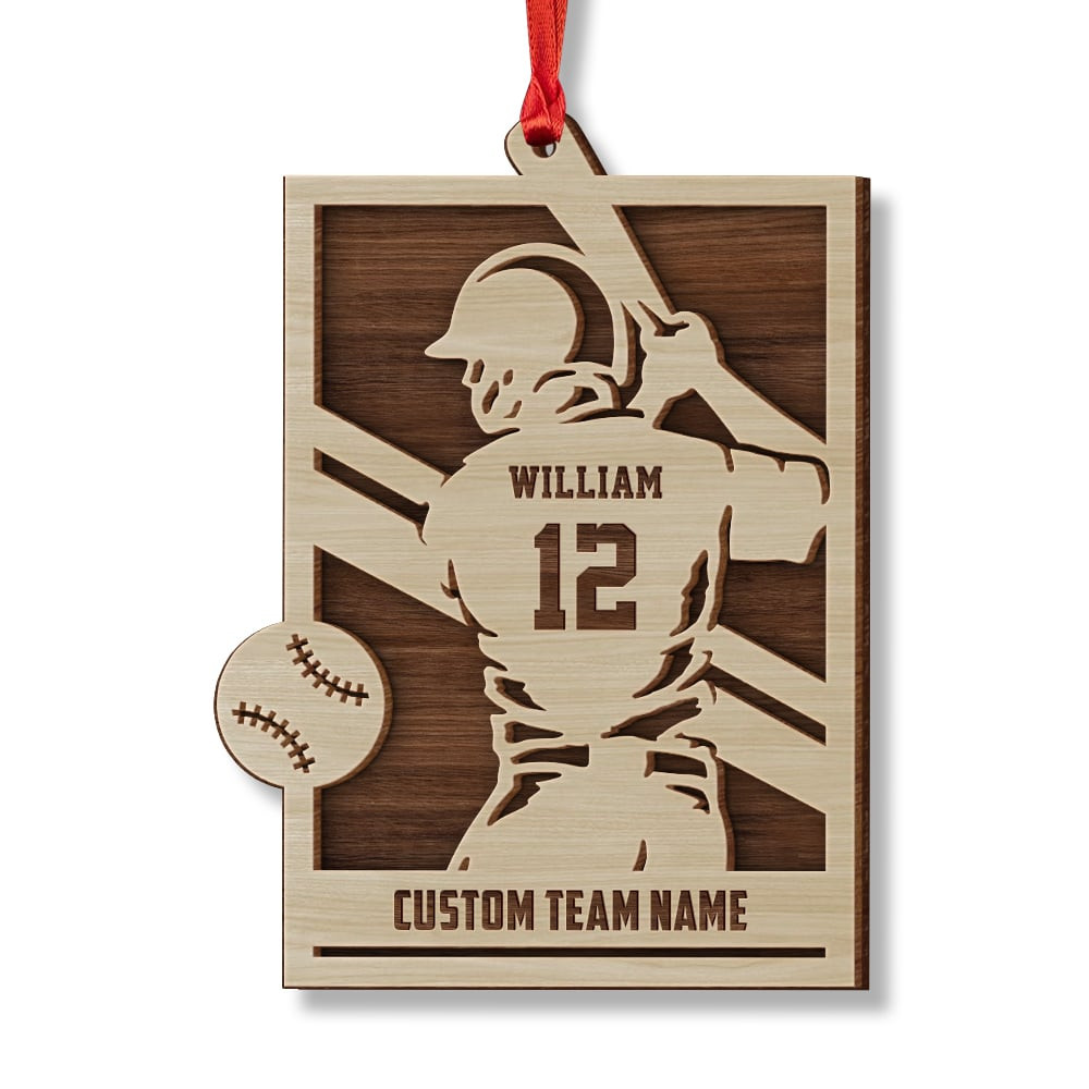 Baseball Player Christmas Personalized Ornament.jpg