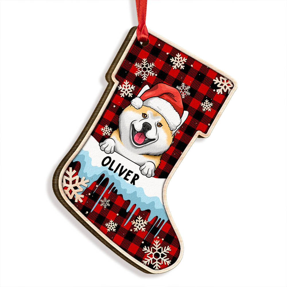 Have A Magical Holiday Season Happy Dog Personalized Ornament.jpg