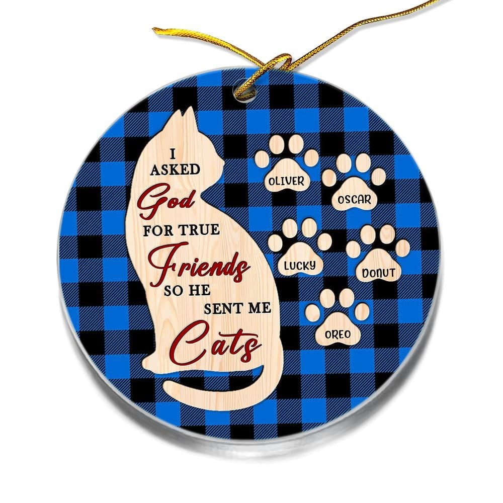 Personalized Acrylic Cat Christmas Ornament Paw Prints.jpg