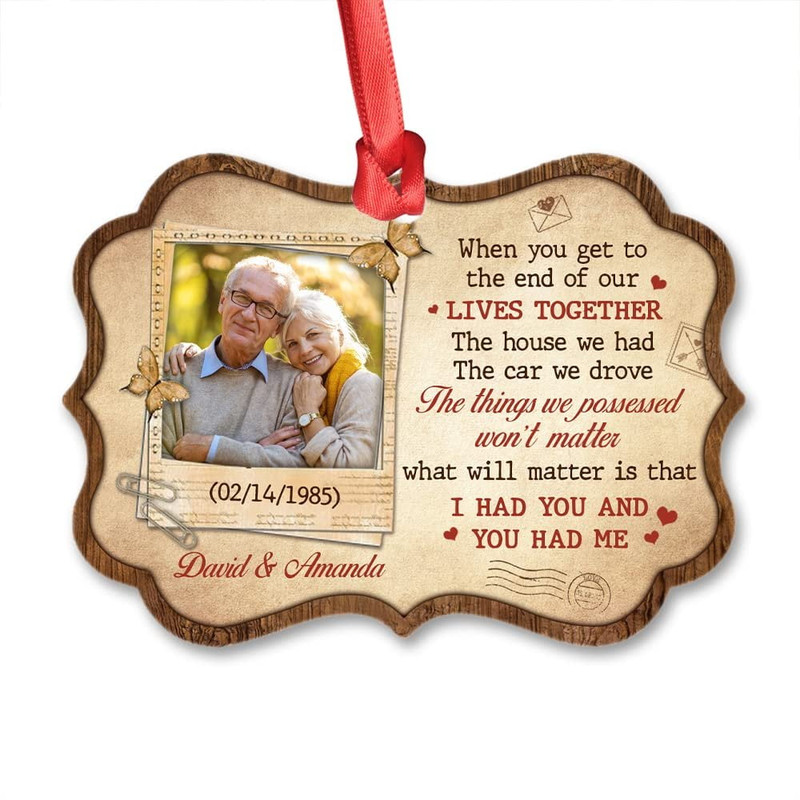 Personalized Aluminum Couple Ornament Vintage Style.jpg