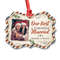 Personalized Aluminum First Christmas Married Ornament.jpg