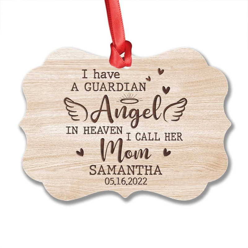 Personalized Aluminum Mom Memorial Ornament Angel In Heaven.jpg