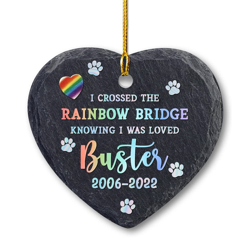 Personalized Ceramic Cat Memorial Stone Rainbow Ornament.jpg