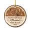 Personalized Ceramic First Christmas Married Ornament 1.jpg