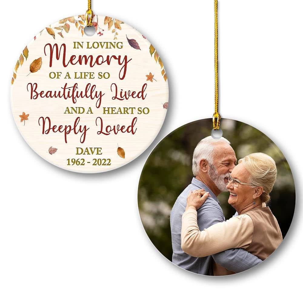 Personalized Ceramic In Loving Memory Loved One Ornament.jpg