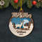 Personalized Couple Layered Wood Ornament Mr&Mrs.jpg