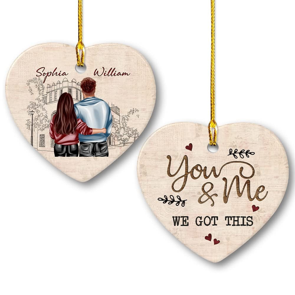 Personalized Couple Ornament You and Me We Got This.jpg
